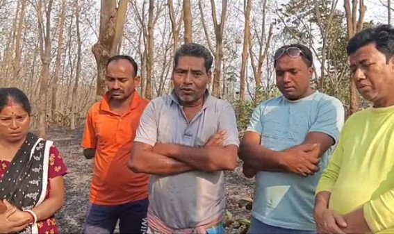 BJP leader’s rubber garden burnt in massive fire