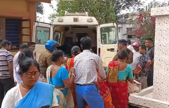 62-year-old woman left critical after a Scooty hit her in Bishramganj