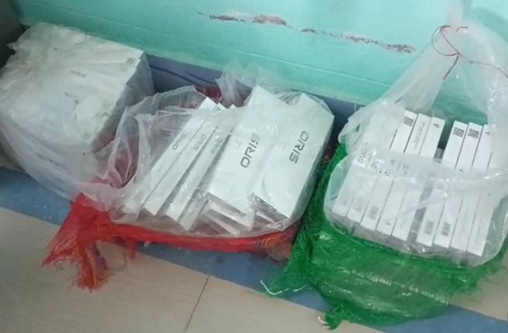 Cigarette Smuggling busted inside ORIS logo-like packets: Tripura Police says, ‘It’s known as Burmis Cigarette’