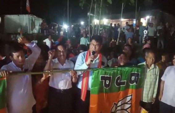 134 Voters Joined BJP in Manik Bazar, Khowai 134 Voters Joined BJP in Manik Bazar, Khowai