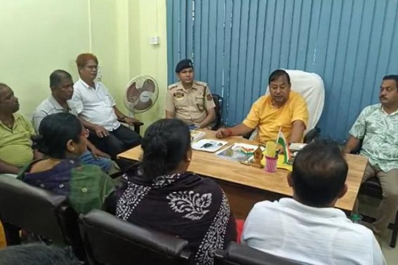 7-year-old minor girl was raped ; locals met MLA seeking highest punishment to the culprit