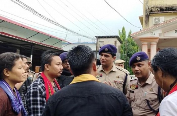 ‘Peaceful Protest without Violent is Legal’ : SP Gomati explained why Tipra Motha party was allowed to enter DM Office