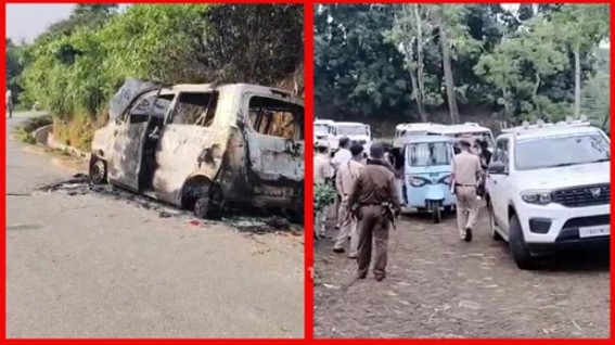 Mob Lynched Driver after Vehicle hit a pedestrian in Kailashahar