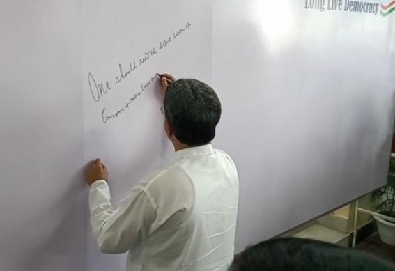 ‘We will bring the Emergency history to tell this Generation’ : Tripura CM