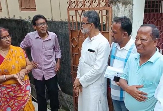 Waterborne Diseases on Rise following Rain, Flood in Agartala Madhyapara; Congress President visited house-to-house