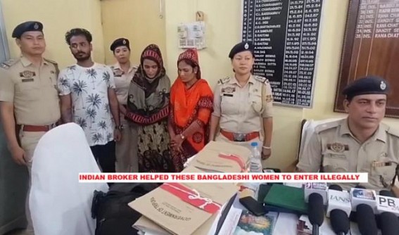 2 Bangladeshi nationals along with a local middleman held in Agartala