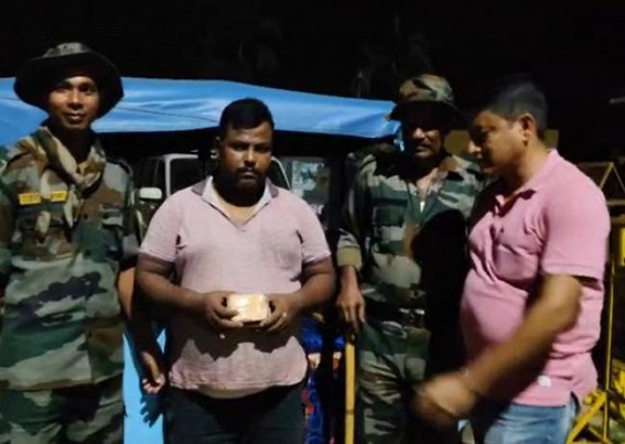 Kailsahahar Police seized Brown Sugar ; 1 Arrested