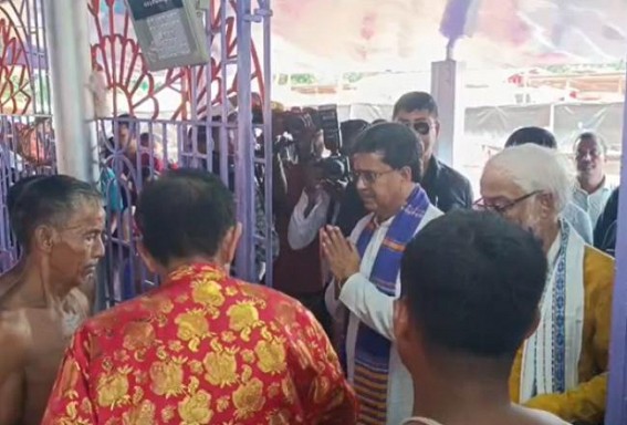 Tripura Celebrates Kharchi Puja with Grandeur, CM Dr. Manik Saha Inaugurates Festivities