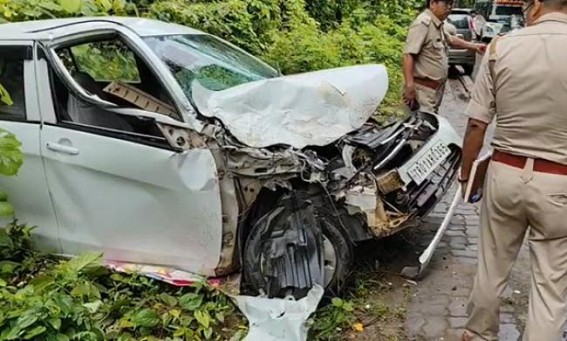 Bus-Maruti Collision in Sipahijala