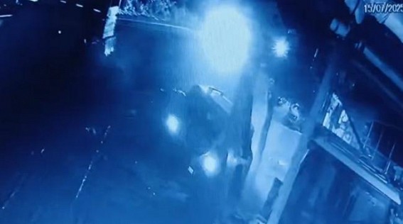 ‘No major injury to any vehicle driver,’ confirms Police in Bishalgarh late-night road accident