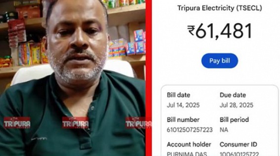 Smart-Meter Nightmare : ‘How was the Bill Calculated?’ Asked the consumer after receiving Rs. 61,000 Electricity Bill in Tripura