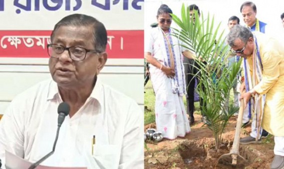 Palm Oil Plantation Drive in Tripura Opposed by CPI-M ; Alleged Tripura Lands to be Given to Baba Ramdev !
