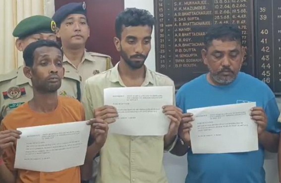 Three Held with Brown Sugar and Ganja in West Agartala : One Accused Had Previous NDPS Case 