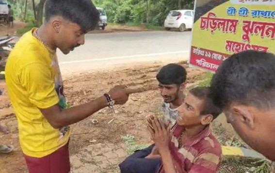 Three Youths Caught with Brown Sugar in Bishalgarh 