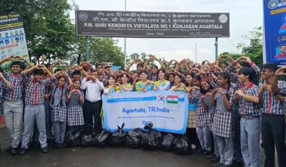 Korean Social Organization Visits KV Kunjaban