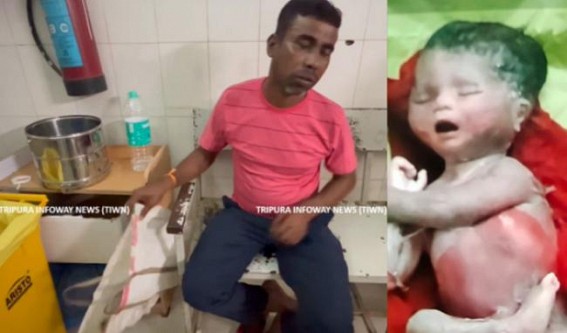 Man caught at GB Hospital while carrying his newborn baby in a Shopping Bag: The baby was found Dead