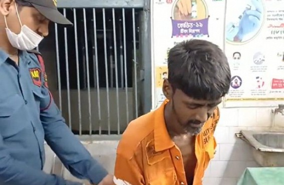Thief Caught Red-Handed Stealing Solar Batteries from Melaghar Hospital