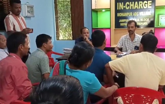 Public Gherao Village Secretary Over Irregularities in Pump Operator Recruitment