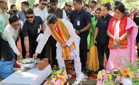 ‘The Opposition Act like they Can’t See Development’ : CM Manik Saha rebukes critics in a school event