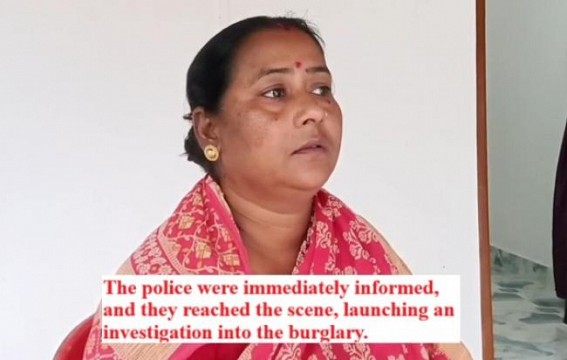 Brazen Burglary in Agartala: Woman Injured in Midnight Heist