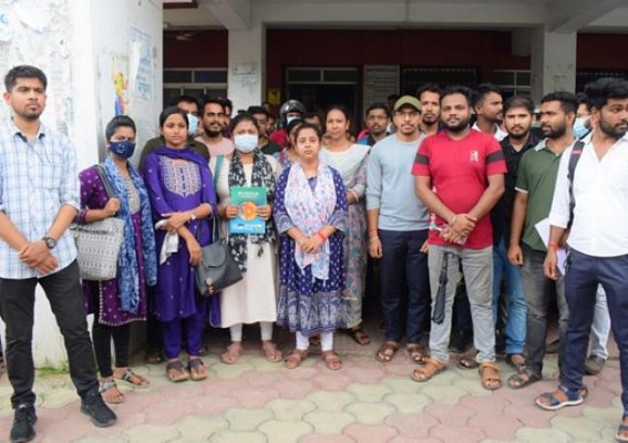 Tripura Teaching Job Aspirants alleged 'Deprivation'