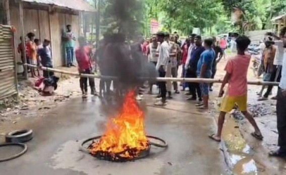 Kailashahar Villagers Block Roads Over Frustration with Electricity Service