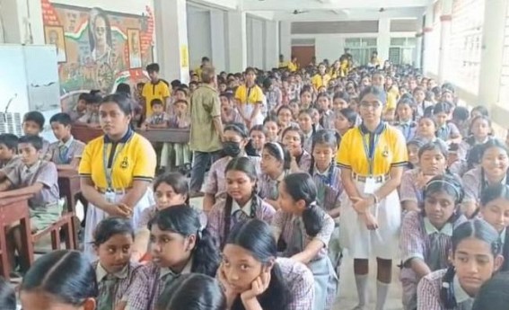 Workshop on Citizenship Skills and Constitutional Values Held at Arundhatinagar English Medium School
