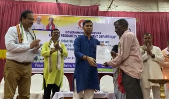 Tripura Government Provides Financial Aid to Flood-Affected Animal Husbandry Farmers