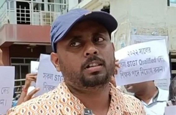 STGT Candidates Stage Protest, Demand Early Declaration of Results