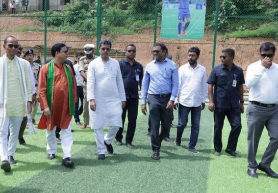 CM praised Dhalai DM for his excellent job