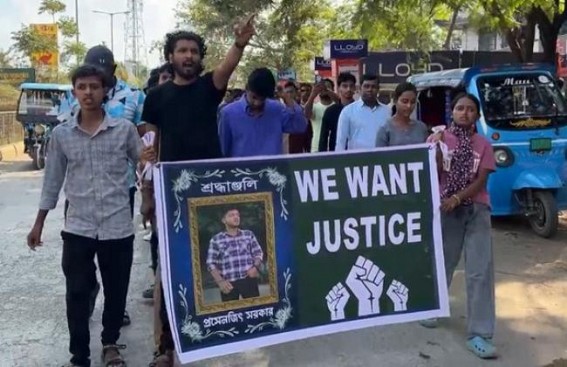 No Arrests Yet: Protest Erupted in Dharmanagar over Delivery Boy’s Death, following Assault by Customers
