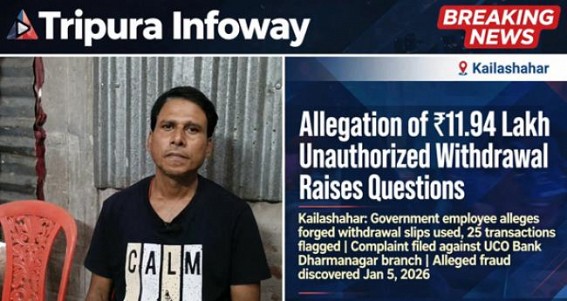 Allegation of Rs.11.94 Lakh Unauthorized Withdrawal Raises Questions Over Bank Account Transactions