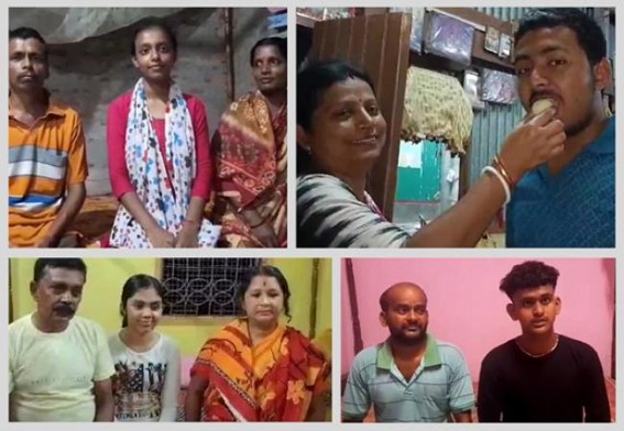 Four students Ranked in Madhyamik, HS from Teliamura