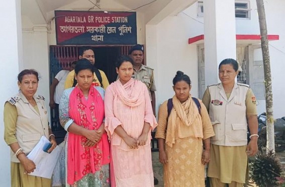 3 Bangladeshi Women, 1 Man arrested from Agartala Railway station