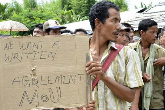Refugees don't leave Tripura for Mizoram