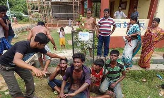 Five Bangladeshi thieves caught from Agartala