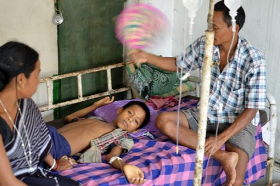 Central team visits malaria-hit areas of Tripura, more falls ill