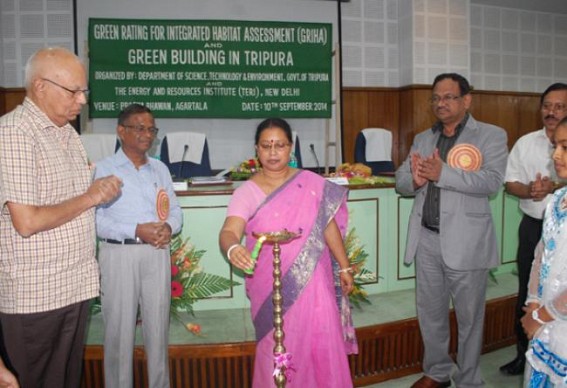 Programme on GRIHA and Green Buildings held in Agartala