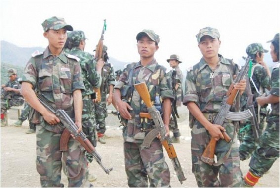 Ten BNA militants surrender to Assam Rifles
