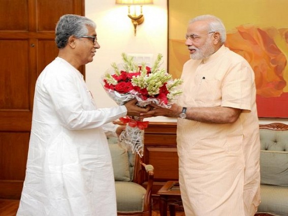 Tripura CM calls on Prime Minister Narendra Modi, invites PM to inaugurate Palatana second unit