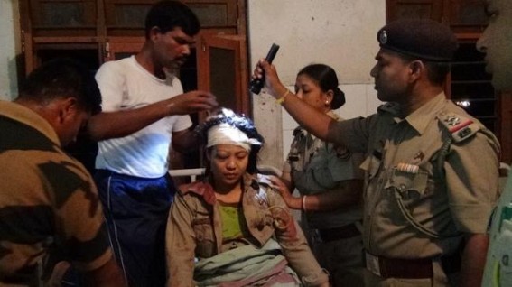 Kailashahar: Seven including 2 police personnel critically injured as smugglers attacked police in Debipur village
