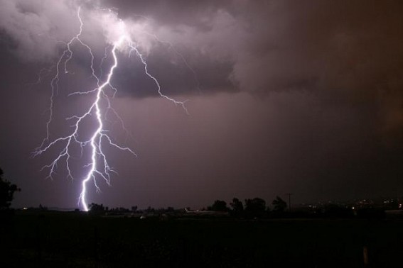 Lightning kills two children in Tripura