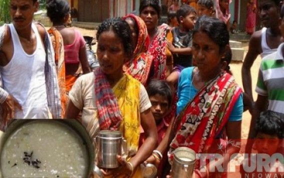 Mother and children are deprived from nutritious food in the Anganwadi centres, authority claims lack of fund: yet Manik gets fund for helicopter ride