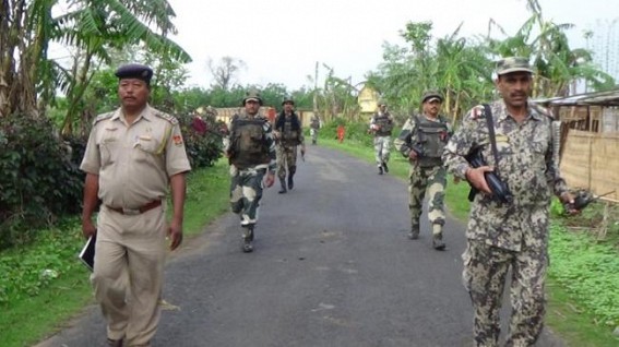 21 companies of Central Paramilitary Forces deployed in Tripura ahead of TTAADC election