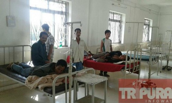 Clash between IPFT and CPI-M Cadres left 5 injured 