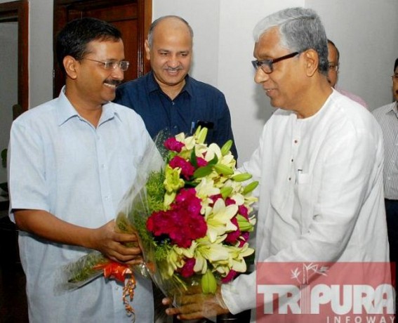 Tripura CM, Kejriwal meeting at Delhi on Wednesday : AAP State Unit Chief  Dr. Salil Saha least bothered about Manikâ€™s closeness with AAP Chief:  â€˜A political change in Tripura is very much necessary to wipe out corruptionâ€™, says Saha