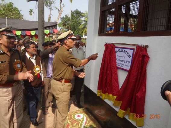 DGP Nagraj inaugurates Bagma Police Out Post