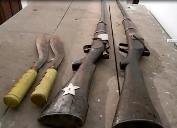  Arms recovered ahead of TTAADC poll: One arrested by police