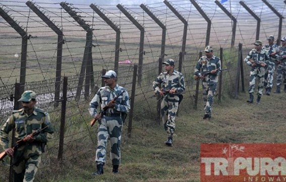ADG BSF scans border situation in Tripura