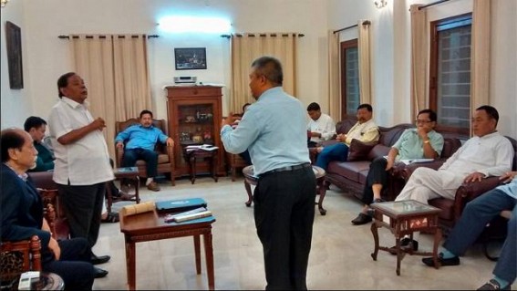 Meeting Of the North East MPs Forum held in the Residence of Mr. Neiphio Rio 